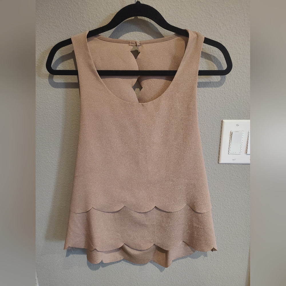 My Beloved Partly Open-Back Tank, S